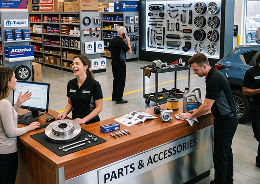 Citrin Parts Department Support teams at work