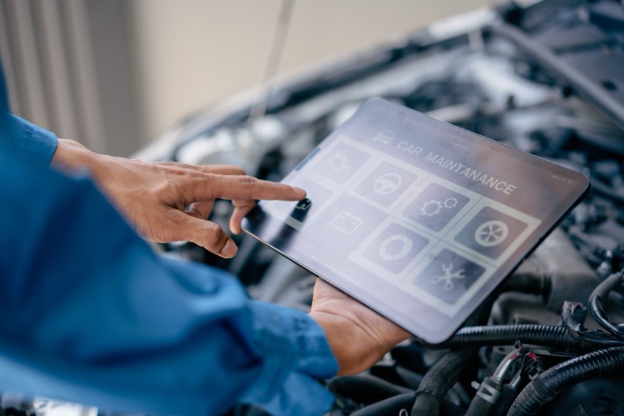 A Citrin quick lube team member at work — placeholder